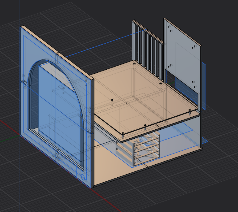 Trying (and failing) to make a Kallax PC case