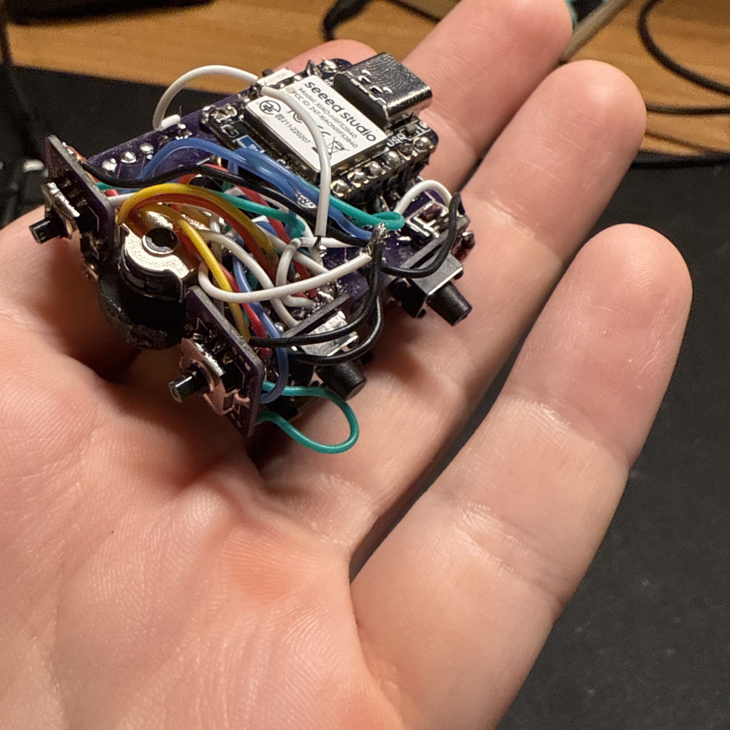 A mess of tiny wires